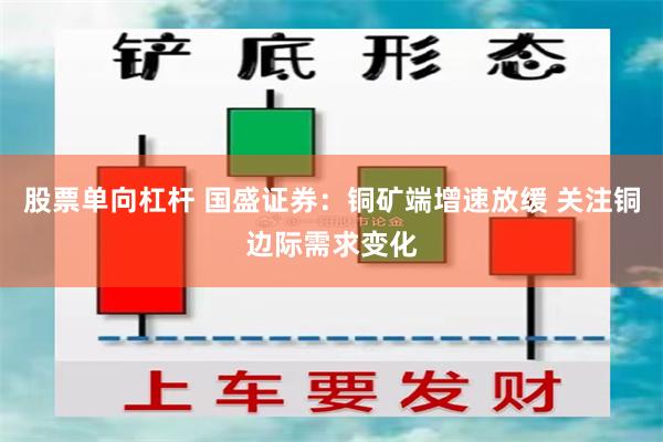 股票单向杠杆 国盛证券：铜矿端增速放缓 关注铜边际需求变化